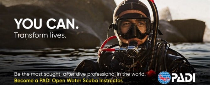 PADI Open Water Scuba Instructor IDC